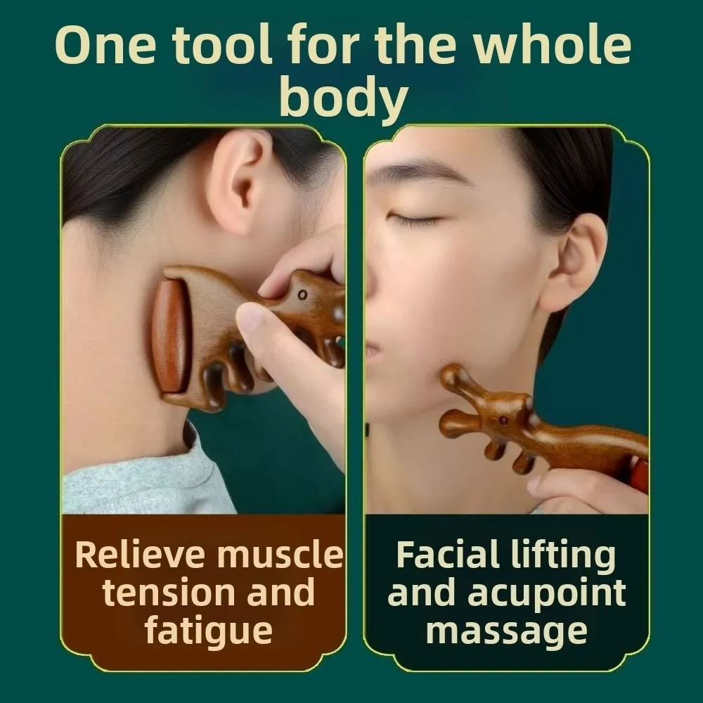 Wooden Body Meridian Massage Comb Wide Tooth Multifunctional Head Massage Comb Anti-Static Help Blood Circulation
Wooden Body Meridian Massage Comb Wide Tooth Multifunctional Head Massage Comb Anti-Static Help Blood Circulation