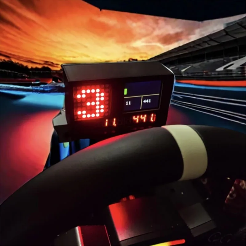 Sim Racing Game Meter Light Digital LED Display Mod PC USB For Thrustmaster / Logitech /SIMAGIC FANATEC /MOZA Steering Wheel
Sim Racing Game Meter Light Digital LED Display Mod PC USB For Thrustmaster / Logitech /SIMAGIC FANATEC /MOZA Steering Wheel