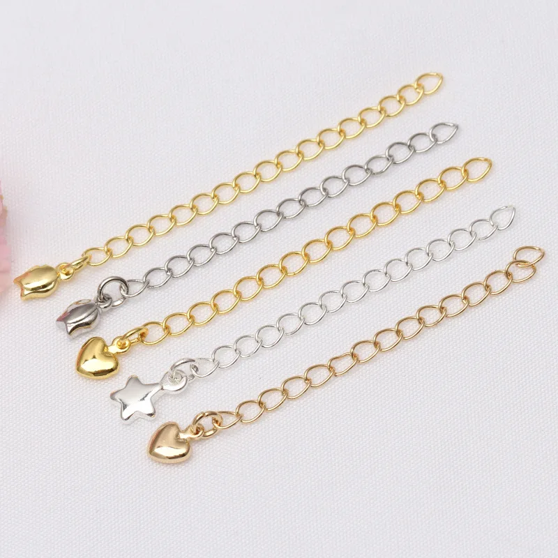 10PCS Gold Plated Brass Extender Chain High Quality Jewelry Accessories For DIY Necklace Making Findings
10PCS Gold Plated Brass Extender Chain High Quality Jewelry Accessories For DIY Necklace Making Findings