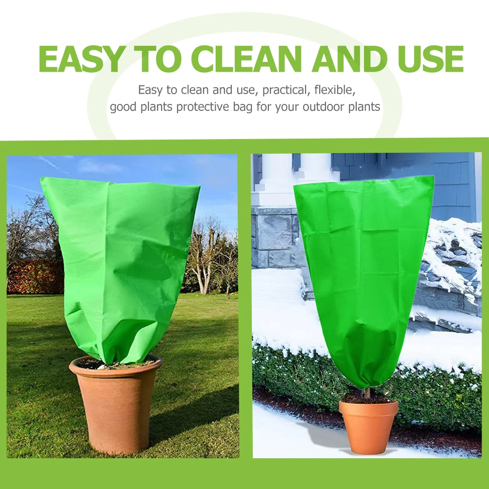 3 Pcs Plant Protection Bag Non-woven Fabric Winter Cover for Outdoor Shrub Garden Frost Proof Vegetable Durability Adjustable
3 Pcs Plant Protection Bag Non-woven Fabric Winter Cover for Outdoor Shrub Garden Frost Proof Vegetable Durability Adjustable