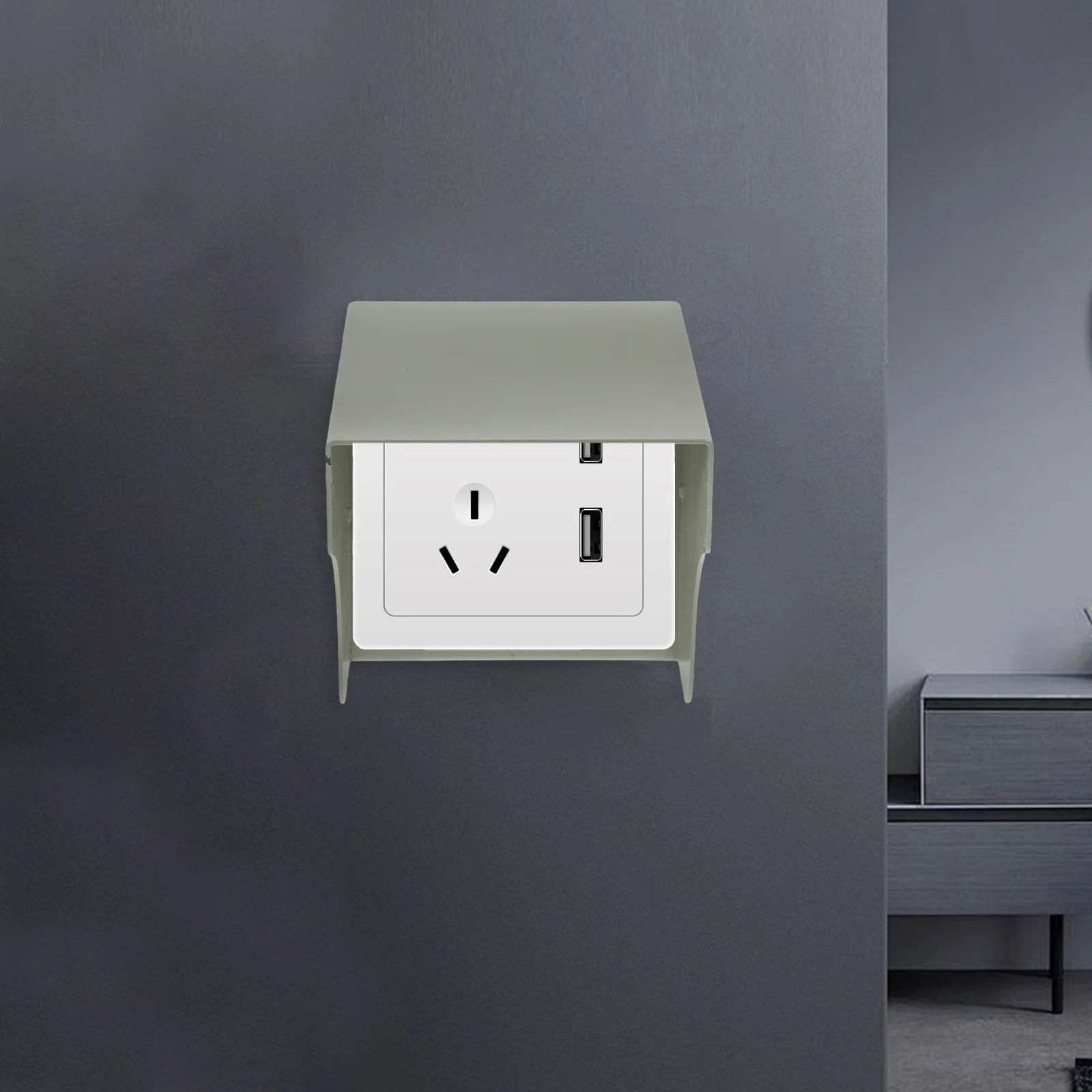 Outdoor Socket Box Waterproof Outlet Plug Covers Rainproof Wall Switch Protector for Home Electric Vehicle Chargers
Outdoor Socket Box Waterproof Outlet Plug Covers Rainproof Wall Switch Protector for Home Electric Vehicle Chargers