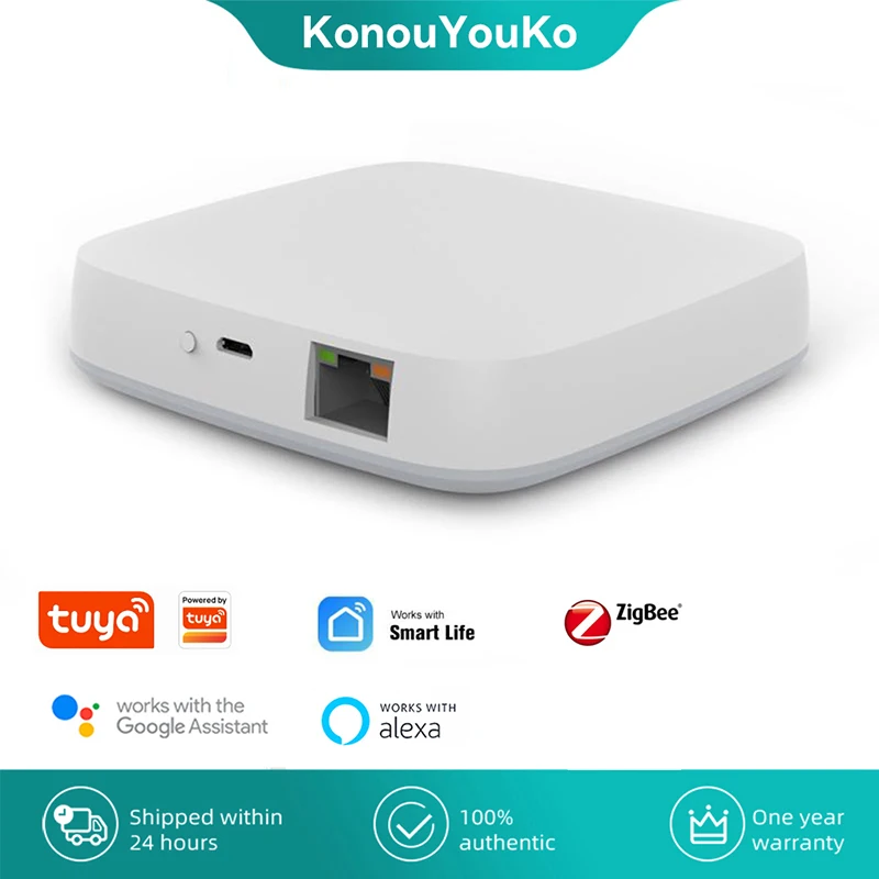 Беспроводной хаб для умного дома Tuya ZigBee, хаб с дистанционным управлением через приложение Smart Life, работает с Alexa Google
Беспроводной хаб для умного дома Tuya ZigBee, хаб с дистанционным управлением через приложение Smart Life, работает с Alexa Google