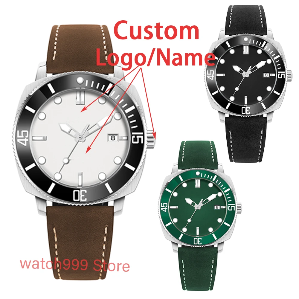Sapphire Glass Men's Clock Automatic Relogio Masculino 42mmNH35 Mechanical leather strap White Black Dial Men's Watc
Sapphire Glass Men's Clock Automatic Relogio Masculino 42mmNH35 Mechanical leather strap White Black Dial Men's Watc