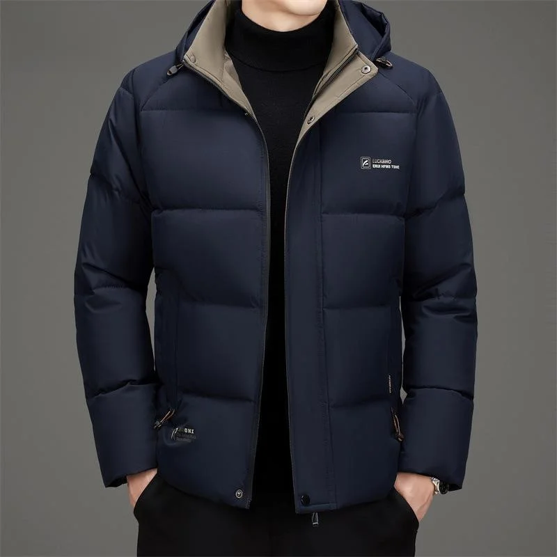 Graphene Men's Cotton Jacket Winter New Thick Warm Casual Hooded Cotton Coat Middle-aged Dad Clothes Zipper Color
Graphene Men's Cotton Jacket Winter New Thick Warm Casual Hooded Cotton Coat Middle-aged Dad Clothes Zipper Color