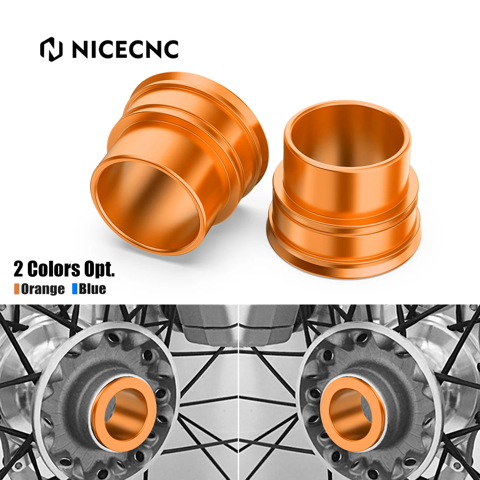 For KTM EXC 300 EXC 250 EXCF 350 EXC 450 XCW 300 SMR 2003-2015 SX 125 SXF 250 SXF 450 XCF 26mm Front Wheel Spacers Hub Collars
For KTM EXC 300 EXC 250 EXCF 350 EXC 450 XCW 300 SMR 2003-2015 SX 125 SXF 250 SXF 450 XCF 26mm Front Wheel Spacers Hub Collars