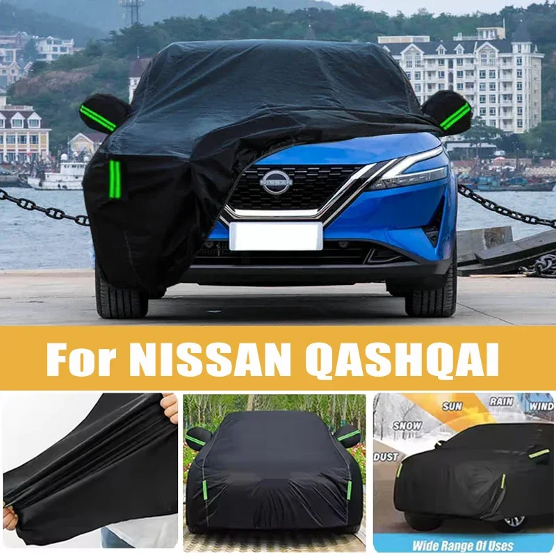 For NISSAN QASHQAI Full Car Cover Four Seasons Outdoor Sun Anti UV Rain Snow Dust Protection Oxford Cloth Accessories
For NISSAN QASHQAI Full Car Cover Four Seasons Outdoor Sun Anti UV Rain Snow Dust Protection Oxford Cloth Accessories