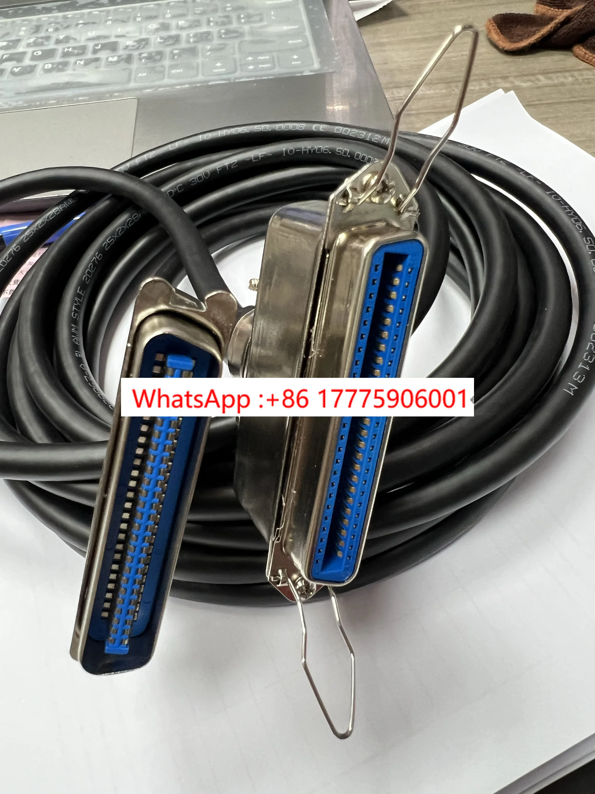 Welding DDK parallel port printer cable CN-57 series 14 24 36 50 core male transfer female equipment connector cable
Welding DDK parallel port printer cable CN-57 series 14 24 36 50 core male transfer female equipment connector cable