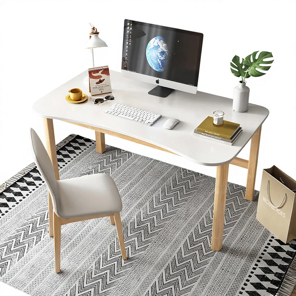 #@Solid Wood Cooling Study Desk for Middle School Students Minimalist Nordic Style Small Apartment Computer Desk
#@Solid Wood Cooling Study Desk for Middle School Students Minimalist Nordic Style Small Apartment Computer Desk