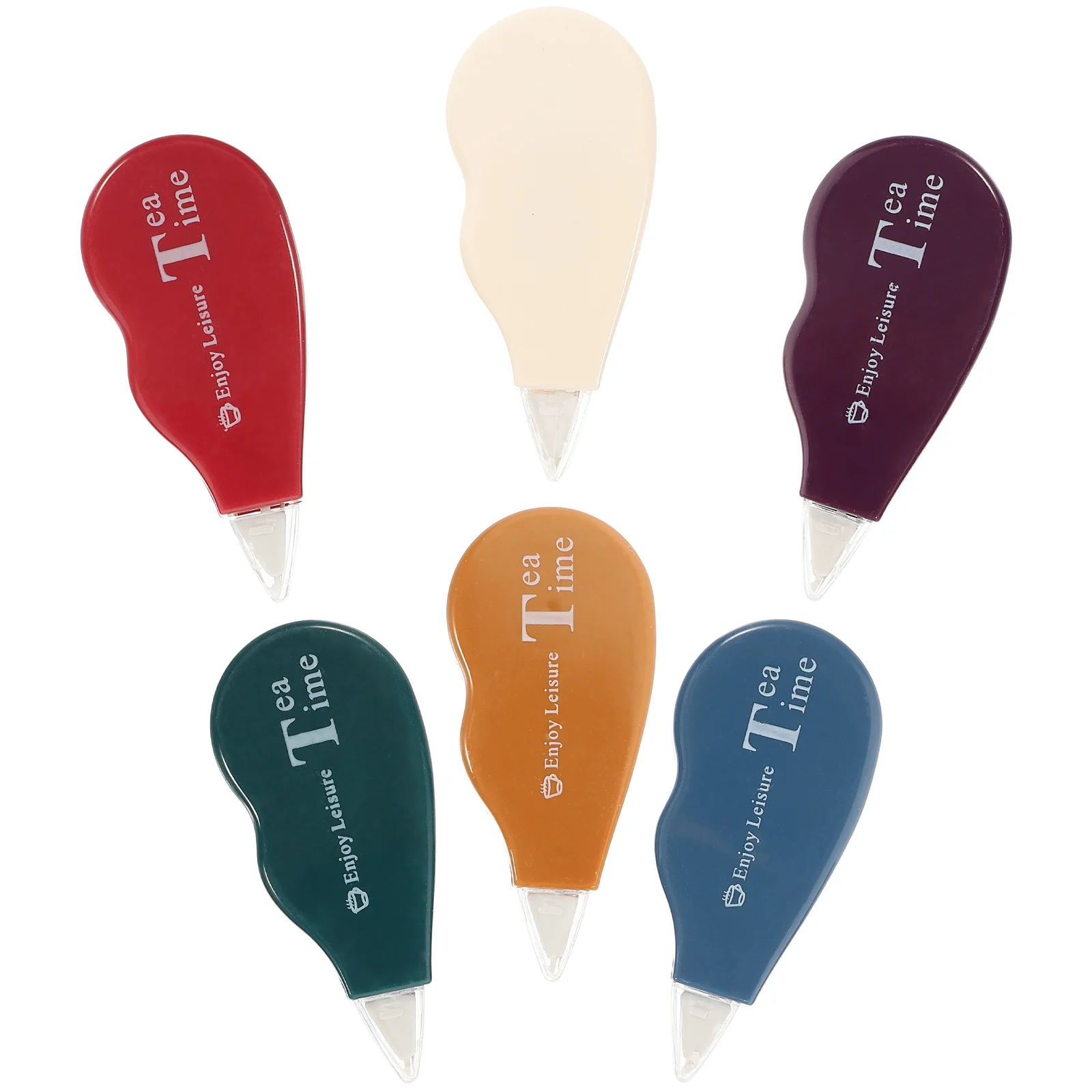 6 Pcs Correction Tape Smooth School Supplies White-out Adhesive Lightweight Portable Plastic Small Clean
6 Pcs Correction Tape Smooth School Supplies White-out Adhesive Lightweight Portable Plastic Small Clean