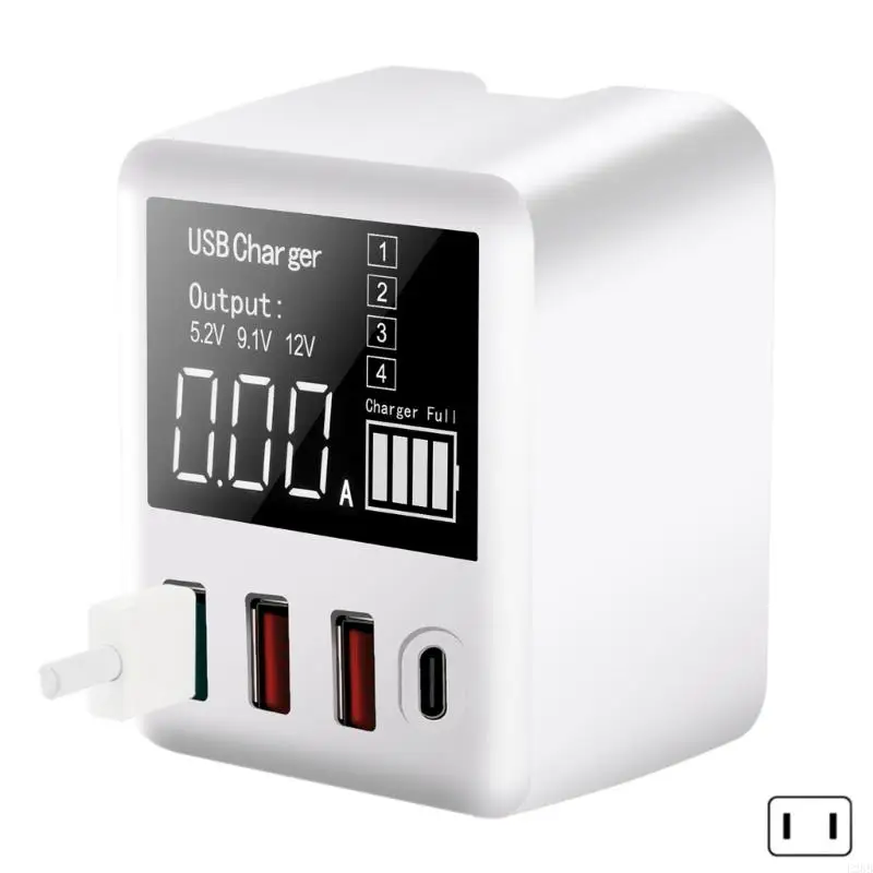 Multiple Device USB Hub 4 Port with Digital Screen Safe for Phone Watch Tablets
Multiple Device USB Hub 4 Port with Digital Screen Safe for Phone Watch Tablets
