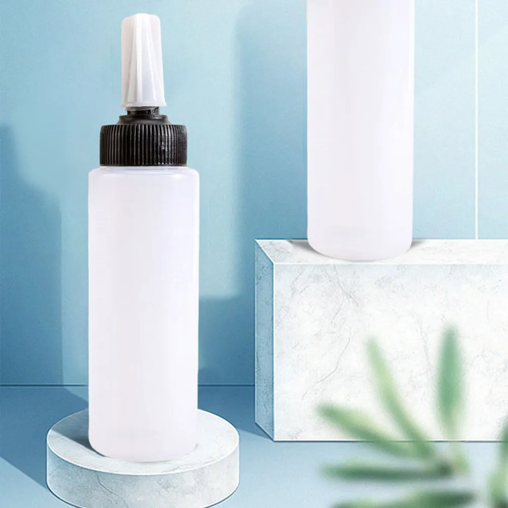 4Pcs Hairwash Bottles Salon Hair Dye Measuring Applicator Bottles Leak Proof Easy Squeeze Hairdressing Tool for Tattoo Lab
4Pcs Hairwash Bottles Salon Hair Dye Measuring Applicator Bottles Leak Proof Easy Squeeze Hairdressing Tool for Tattoo Lab