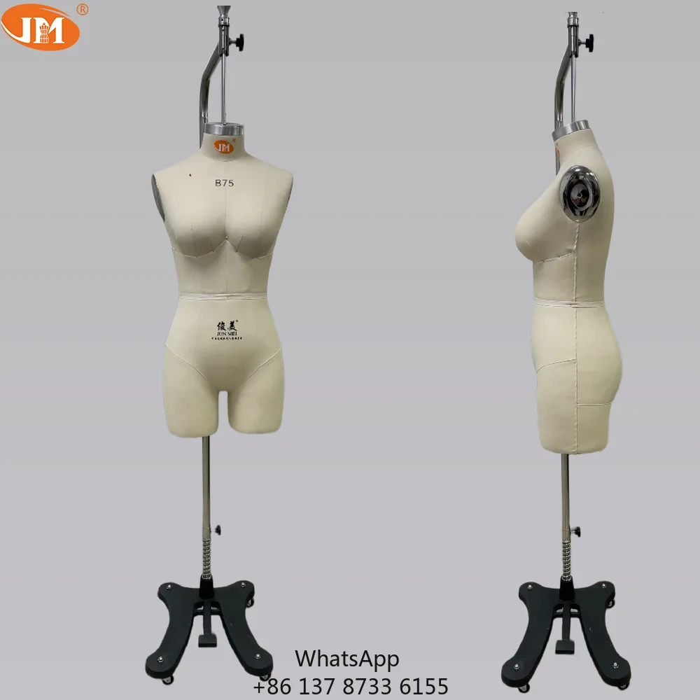 New Women's Half-Body Upper-Body Detachable Fiberglass Dress Form Draping Mannequin 3-Layer Handmade Structure
New Women's Half-Body Upper-Body Detachable Fiberglass Dress Form Draping Mannequin 3-Layer Handmade Structure