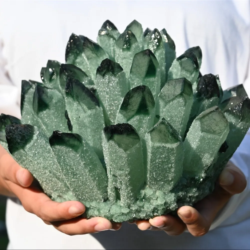 Green Quartz Crystal | Raw Phantom Stone | Yoga, Meditation, Home Decor Energy Gemstone crystal
Green Quartz Crystal | Raw Phantom Stone | Yoga, Meditation, Home Decor Energy Gemstone crystal