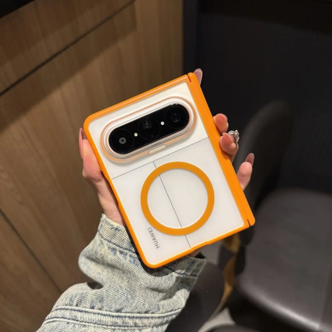Case For Huawei Pura X Max Magnetic Dual Hinge Case Full Cover Matte Skin-feel Shockproof Dual Screen Protection Shell
Case For Huawei Pura X Max Magnetic Dual Hinge Case Full Cover Matte Skin-feel Shockproof Dual Screen Protection Shell