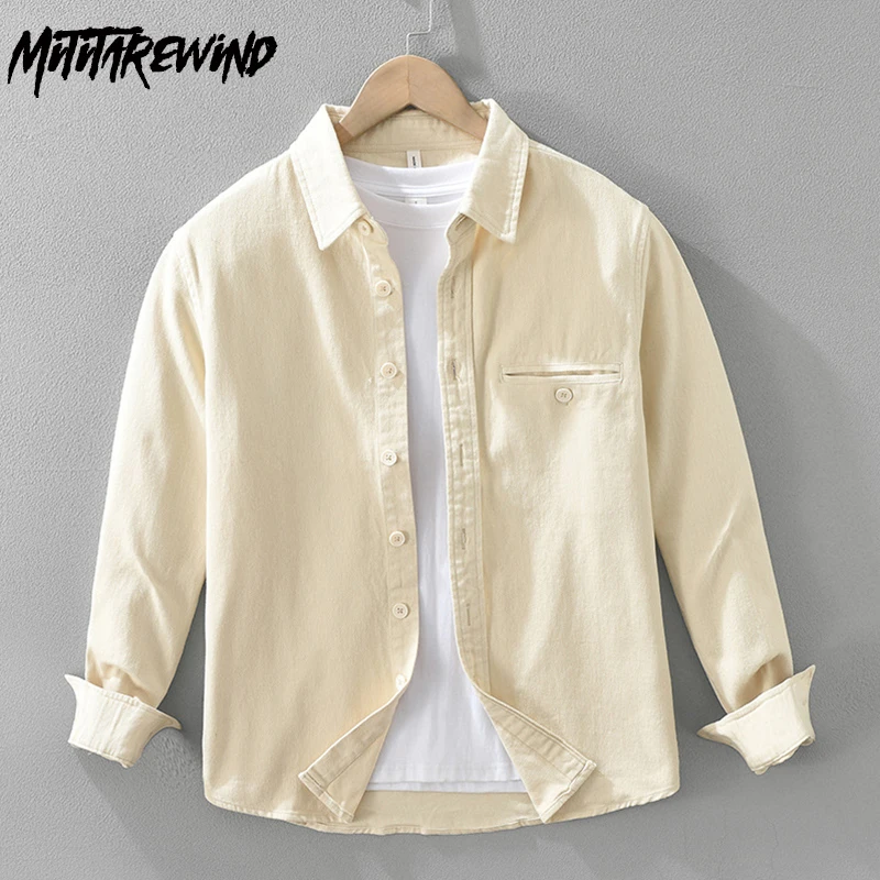 Japanese Cargo Shirts for Man 2025 Spring New Long Sleeve Men Shirts Casual Camisas De Hombre Pure Cotton Tops Simple Clothing
Japanese Cargo Shirts for Man 2025 Spring New Long Sleeve Men Shirts Casual Camisas De Hombre Pure Cotton Tops Simple Clothing