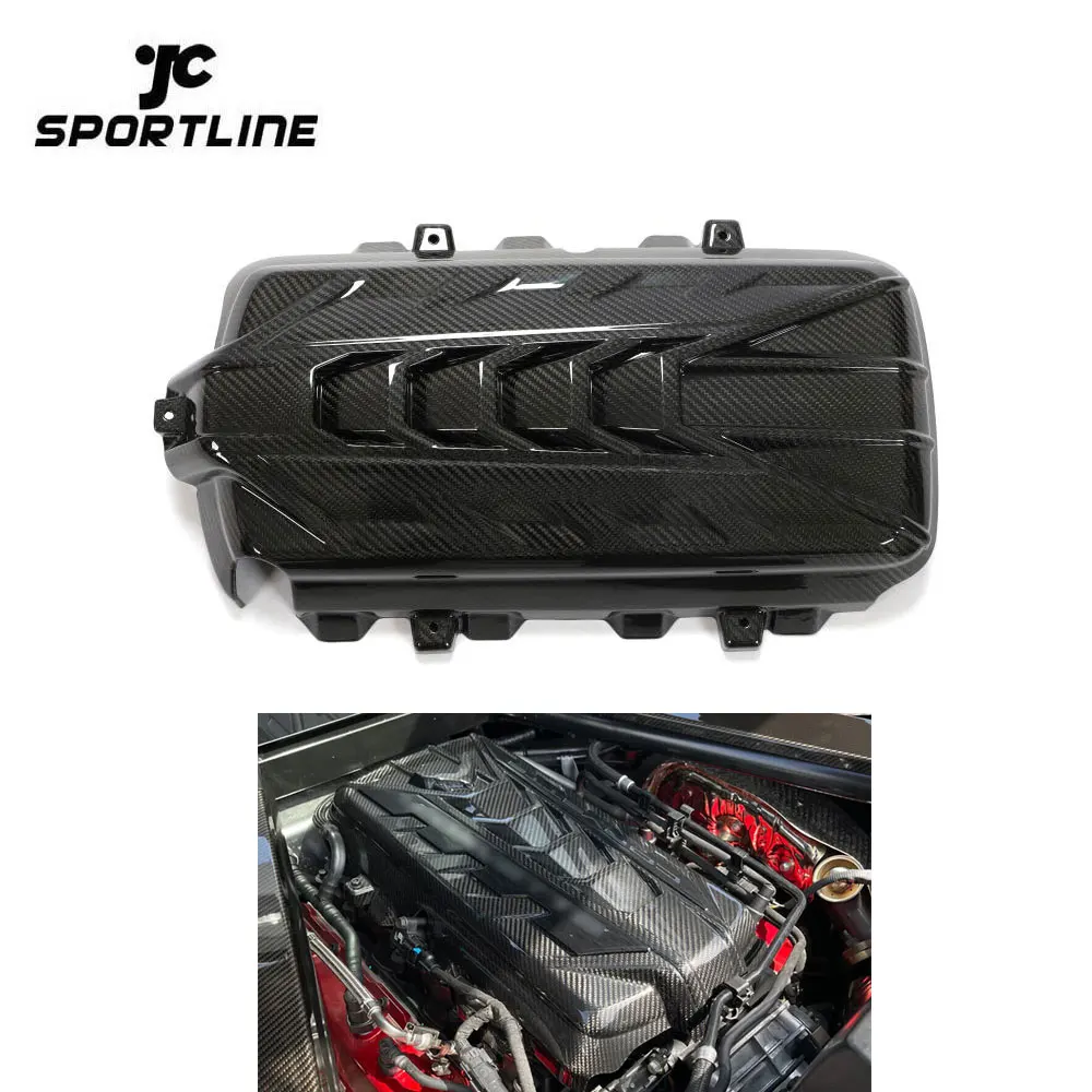 Dry Carbon Fiber C8 Car Hood Engine Cover Intake Trim for Chevrolet Corvette C8 2-Door Targa Top Coupe 2020-2021
Dry Carbon Fiber C8 Car Hood Engine Cover Intake Trim for Chevrolet Corvette C8 2-Door Targa Top Coupe 2020-2021