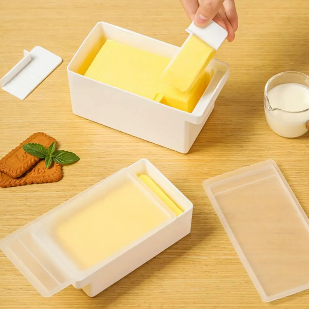 With Lid Butter Cheese Storage Box Large Capacity Dustproof Butter Cutting Box Square Durable Butter Cutting Tool
With Lid Butter Cheese Storage Box Large Capacity Dustproof Butter Cutting Box Square Durable Butter Cutting Tool