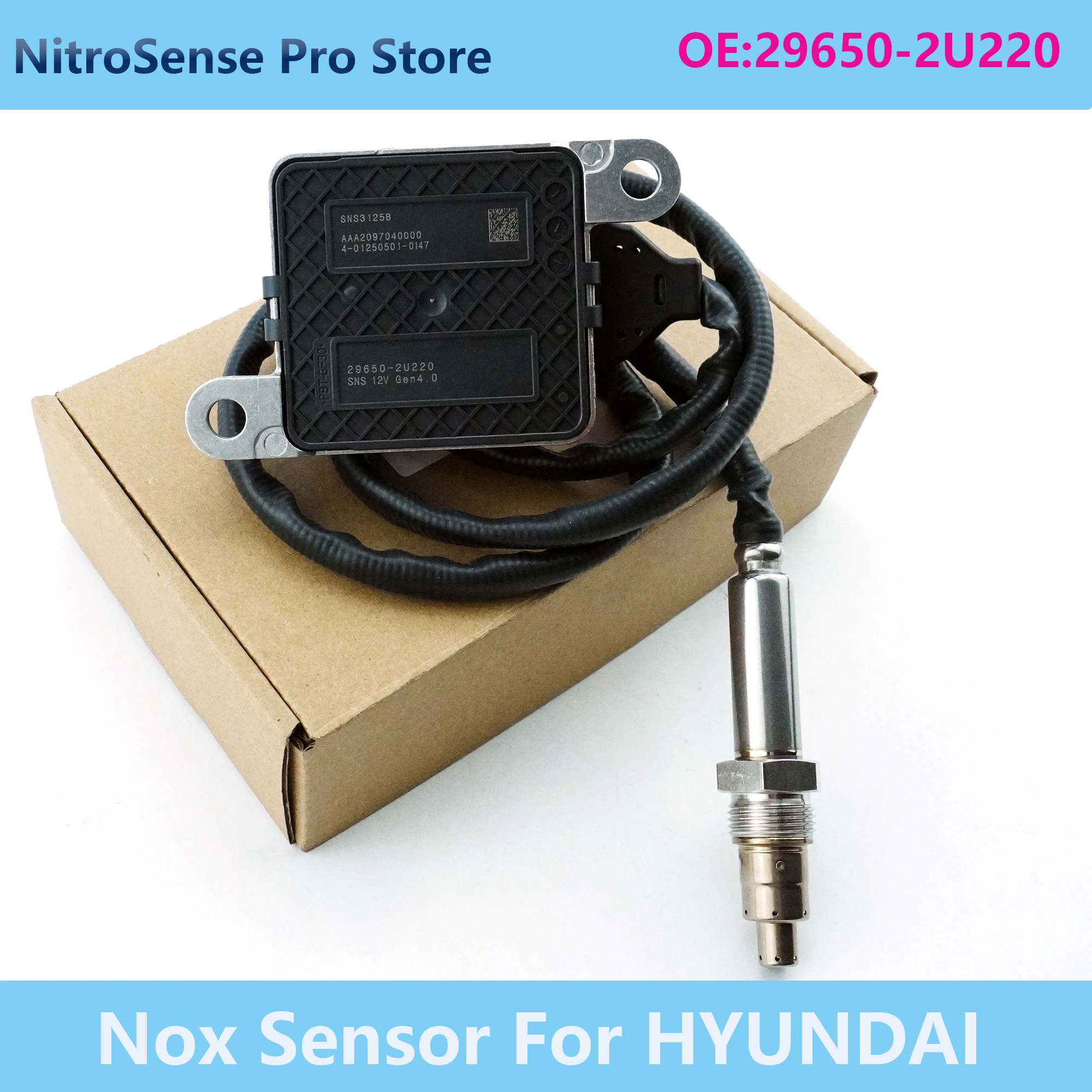 29650-2U220 New Nitrogen Oxide Sensor NOx Sensor for Hyundai Tucson 1.6CRDi 2018 RHD Kia Sportage 296502U220 SNS3125B
29650-2U220 New Nitrogen Oxide Sensor NOx Sensor for Hyundai Tucson 1.6CRDi 2018 RHD Kia Sportage 296502U220 SNS3125B