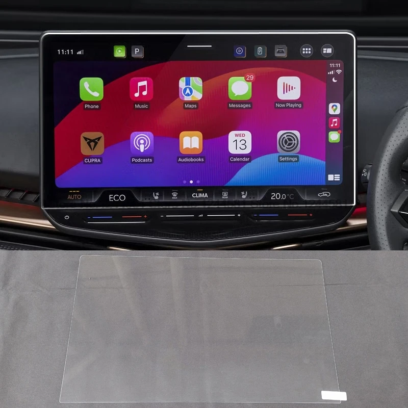 Tempered glass screen protector For Cupra Tavascan 2024-2026 12.9 inch Car infotainment navigation Cupra Tavascan accessories
Tempered glass screen protector For Cupra Tavascan 2024-2026 12.9 inch Car infotainment navigation Cupra Tavascan accessories