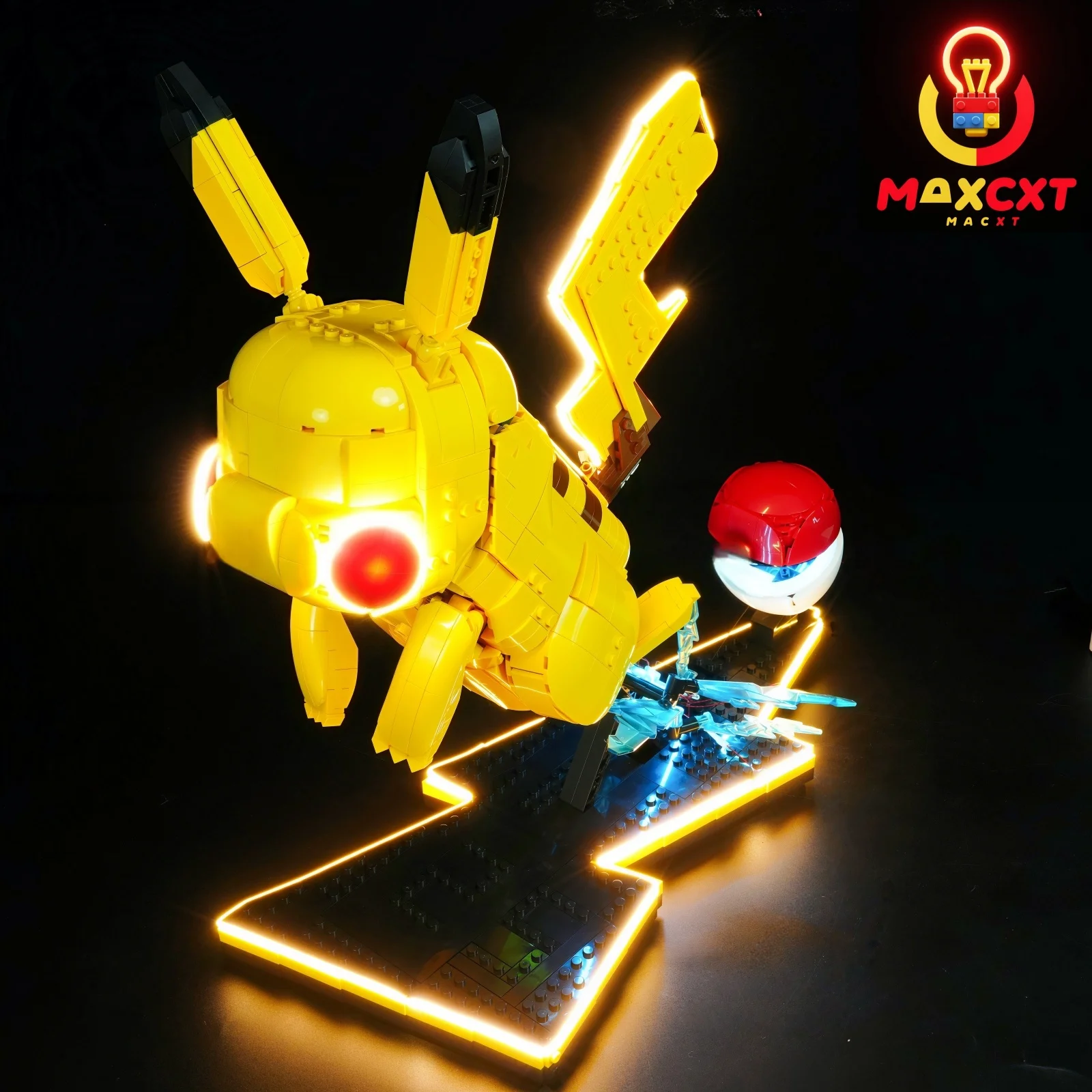MAXCXT LED Light For LEGO 72152 Pikachu and Ball DIY Decorative Lamp Not Include Lego Building Blocks Set
MAXCXT LED Light For LEGO 72152 Pikachu and Ball DIY Decorative Lamp Not Include Lego Building Blocks Set