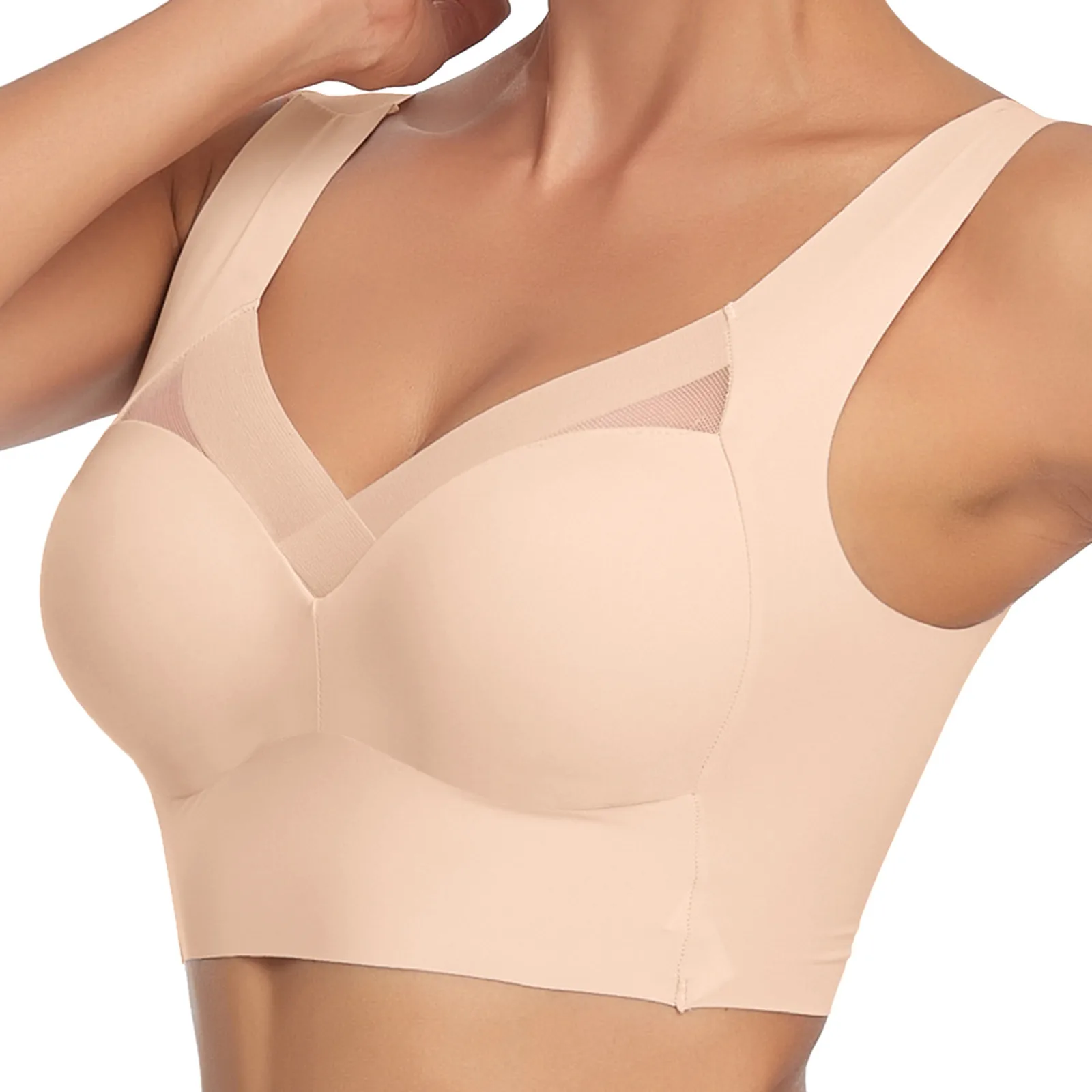 Solid Color Seamless Bra Women Sexy Underwear Gathered Comfy & Breathable Bra Female Intimate Plus Size Bralette
Solid Color Seamless Bra Women Sexy Underwear Gathered Comfy & Breathable Bra Female Intimate Plus Size Bralette