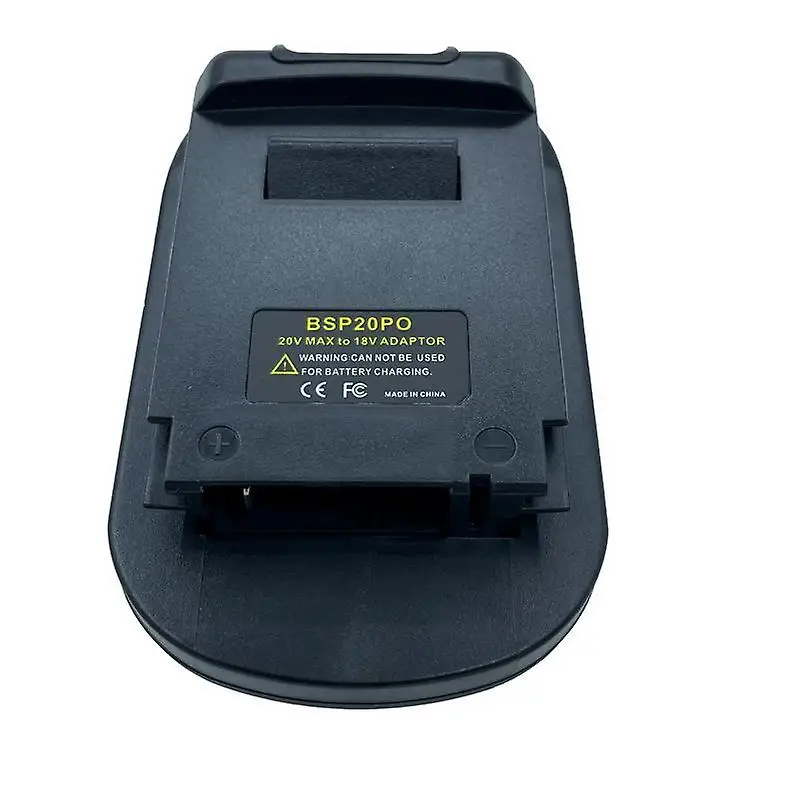 BPS20PO Adapter for Black & Decker PORTER CABLE Stanley 20V Lithium Battery converter to PORTER CABLE 18V Lithium Nickel tools
BPS20PO Adapter for Black & Decker PORTER CABLE Stanley 20V Lithium Battery converter to PORTER CABLE 18V Lithium Nickel tools