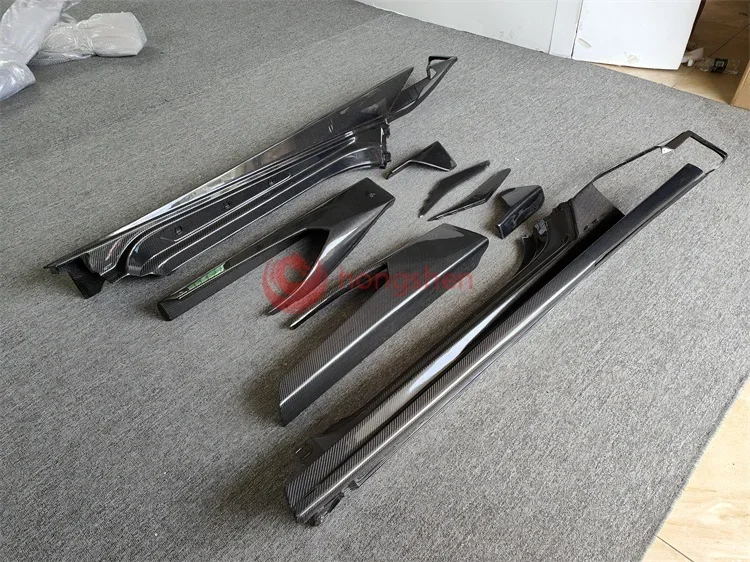 new Carbon Fiber Side Skirts for Lamborghini Huracan LP610-4 LP580 2014-so Far M Style High Performance Side Skirts
new Carbon Fiber Side Skirts for Lamborghini Huracan LP610-4 LP580 2014-so Far M Style High Performance Side Skirts