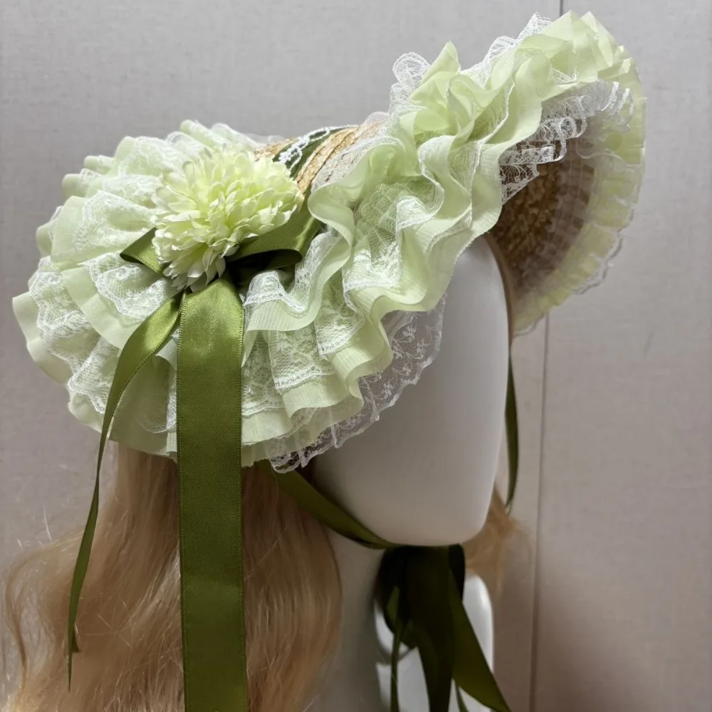 Original Cute Girly Lace Lolita BNT Bonnet Hanfu Mixed Style Sweet Retro Daily Shooting Headwear
Original Cute Girly Lace Lolita BNT Bonnet Hanfu Mixed Style Sweet Retro Daily Shooting Headwear