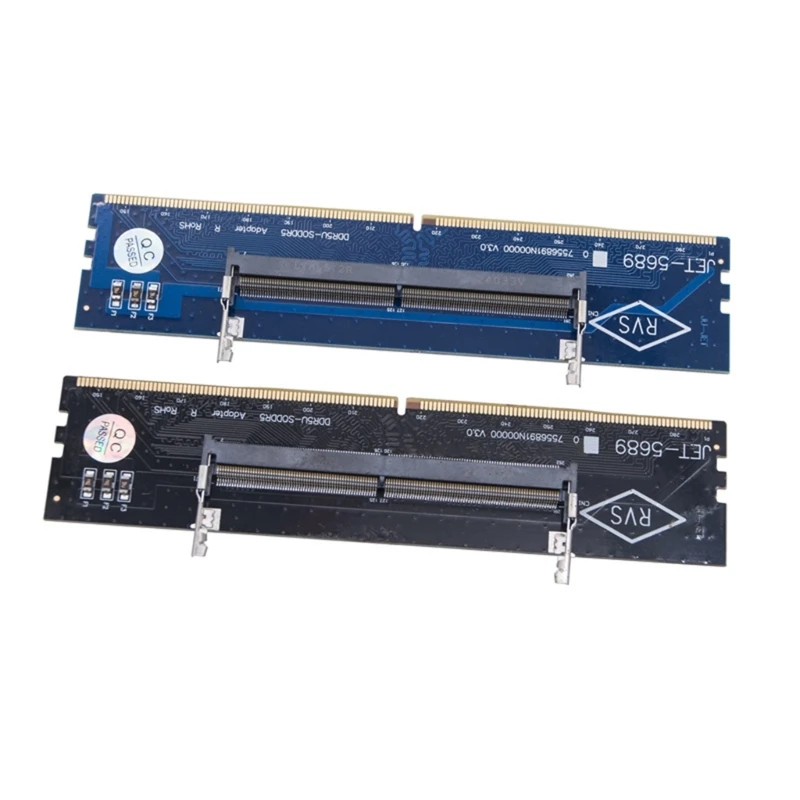 Ноутбук SO DDR5 к настольному компьютеру DDR5 UDIMM разъем памяти адаптер ПК компьютер настольный модуль памяти тестер памяти
Ноутбук SO DDR5 к настольному компьютеру DDR5 UDIMM разъем памяти адаптер ПК компьютер настольный модуль памяти тестер памяти