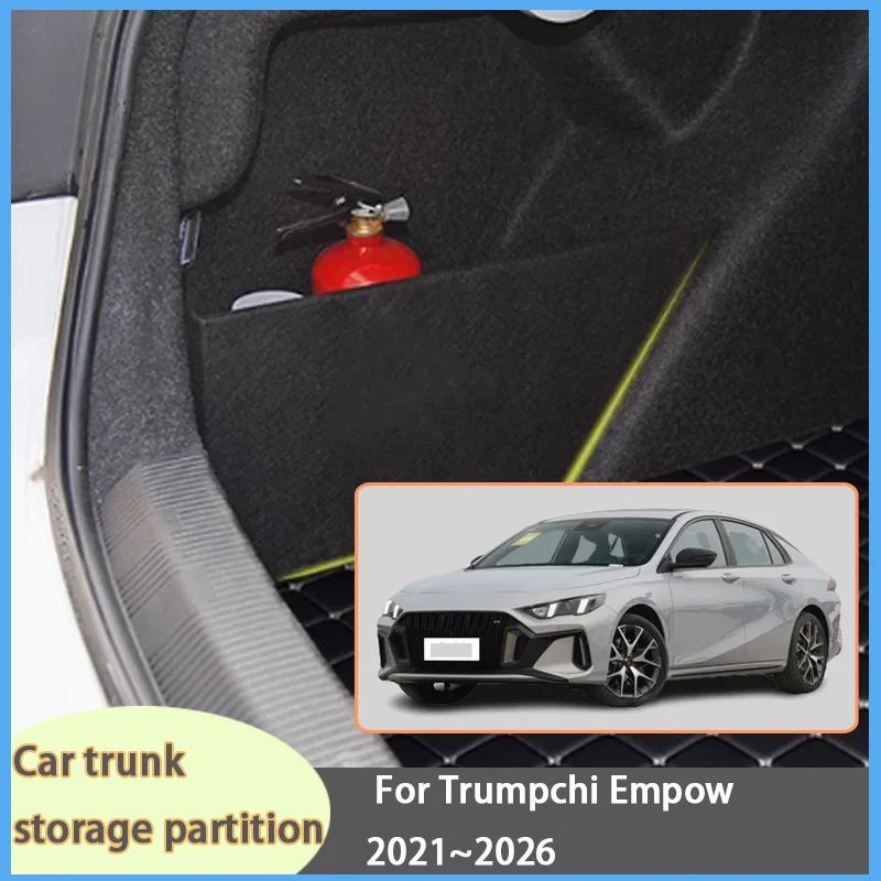For Trumpchi Empow 2021~2026 25 Car Organizer Thickening Trunk Side Partition Trunk Interior Storage Box Parts
For Trumpchi Empow 2021~2026 25 Car Organizer Thickening Trunk Side Partition Trunk Interior Storage Box Parts
