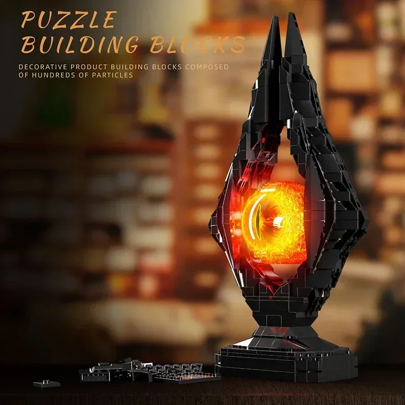 STEM Educational Light-Up Building Blocks Allfather's Eye MOC Design Technical Assembly Bricks Creative Toy Gift for Kids
STEM Educational Light-Up Building Blocks Allfather's Eye MOC Design Technical Assembly Bricks Creative Toy Gift for Kids