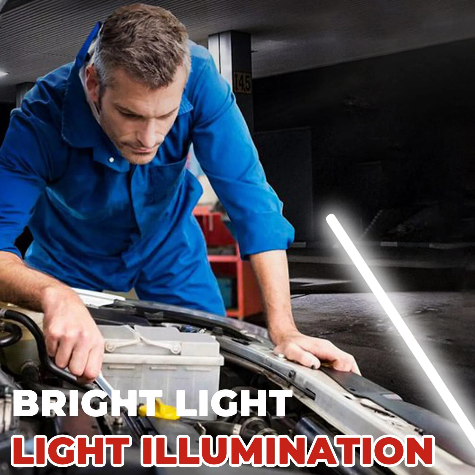 Portable Flashlight Stick LED Work Light Bright Handheld Torch for Emergency Repair Camping Hunting Outdoor Lighting Tool
Portable Flashlight Stick LED Work Light Bright Handheld Torch for Emergency Repair Camping Hunting Outdoor Lighting Tool