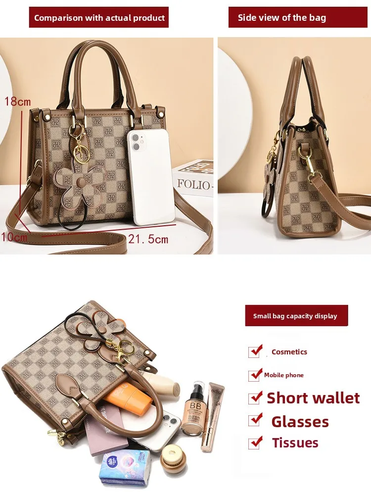 Ele Faionable Women's Crossbody Bag Sli Handbag Commuting Work Small oulder Bag Soft Handle Contrast Color Trend
Ele Faionable Women's Crossbody Bag Sli Handbag Commuting Work Small oulder Bag Soft Handle Contrast Color Trend