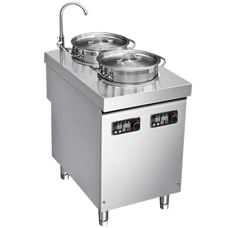 Embedded pot stove Double head multi-functional braised meat, soup and noodles integrated forming Kitchen equipment
Embedded pot stove Double head multi-functional braised meat, soup and noodles integrated forming Kitchen equipment