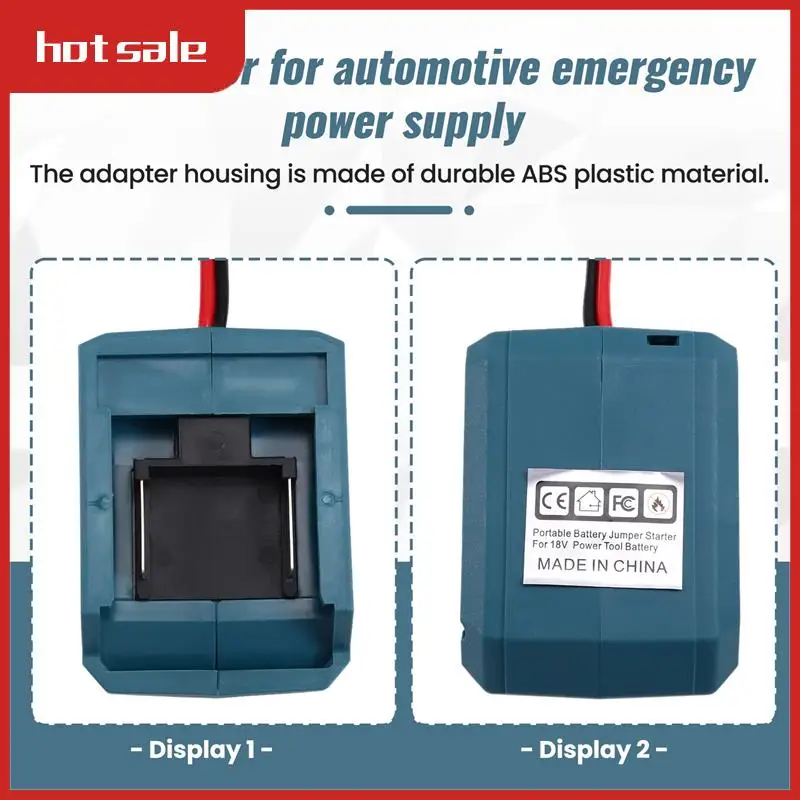A52I-Car Emergency Power DIY Adapter Automotive Igniter Jump Starter For 18V Li- Battery
A52I-Car Emergency Power DIY Adapter Automotive Igniter Jump Starter For 18V Li- Battery