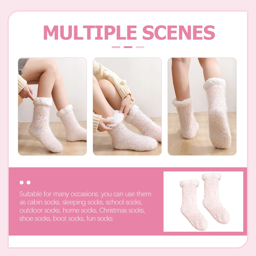 1 Pair Bed For Winter Nonslip Floor Thermal Warm Thick Cozy Christmas Gift Women Winter Socks Socks Women
1 Pair Bed For Winter Nonslip Floor Thermal Warm Thick Cozy Christmas Gift Women Winter Socks Socks Women