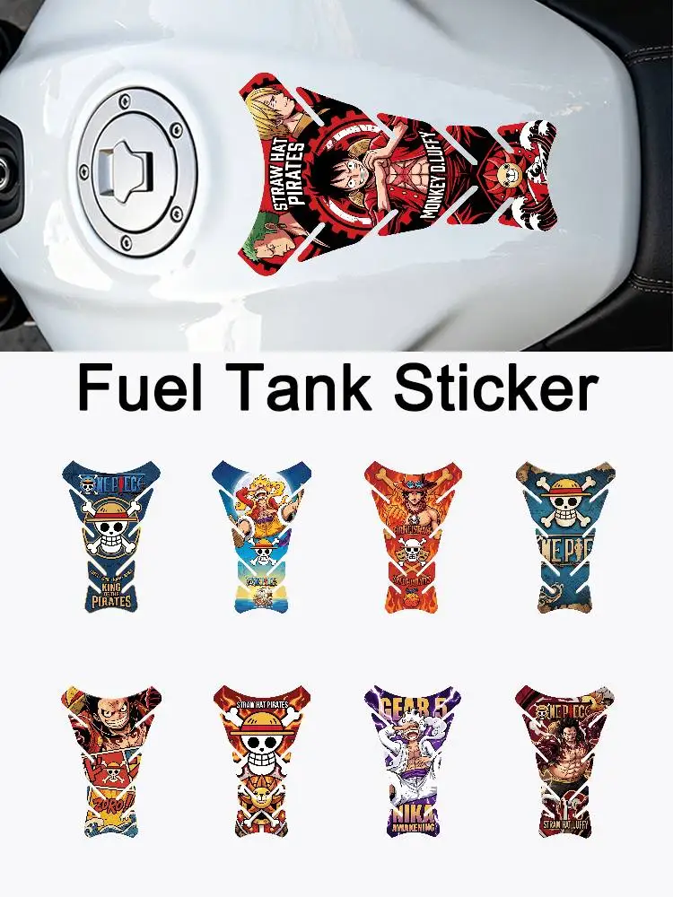 ONE PIECE Motorcycle PVC Tank Pad Tank Cap Protector Racing Sticker Universal
ONE PIECE Motorcycle PVC Tank Pad Tank Cap Protector Racing Sticker Universal