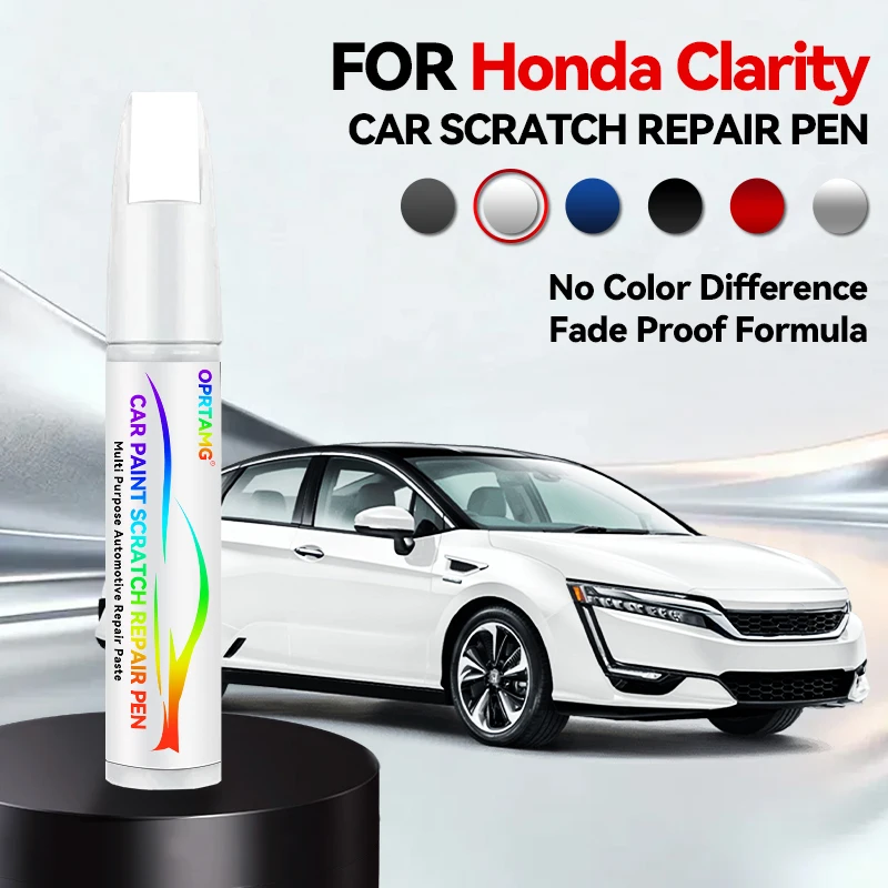 Ручка-корректор для ремонта краски Honda Clarity, средство для удаления царапин, аксессуары для самостоятельного ремонта авто, черный, белый, серый цвета
Ручка-корректор для ремонта краски Honda Clarity, средство для удаления царапин, аксессуары для самостоятельного ремонта авто, черный, белый, серый цвета