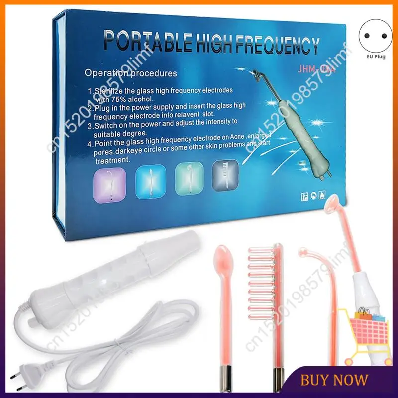 Doings!4 In 1 Portable High Frequency Electrotherapy Beauty Device Facial Skin Care Plastic Spa Derma 4 Violet EU Plug
Doings!4 In 1 Portable High Frequency Electrotherapy Beauty Device Facial Skin Care Plastic Spa Derma 4 Violet EU Plug