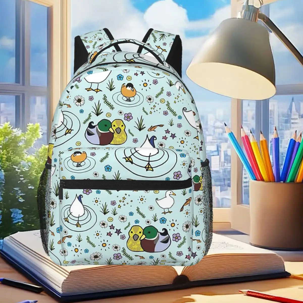 Duck And Chick Pattern Backpack Student Boys Girls BookBag Children School Bag Laptop Shoulder Bags for Men Women
Duck And Chick Pattern Backpack Student Boys Girls BookBag Children School Bag Laptop Shoulder Bags for Men Women