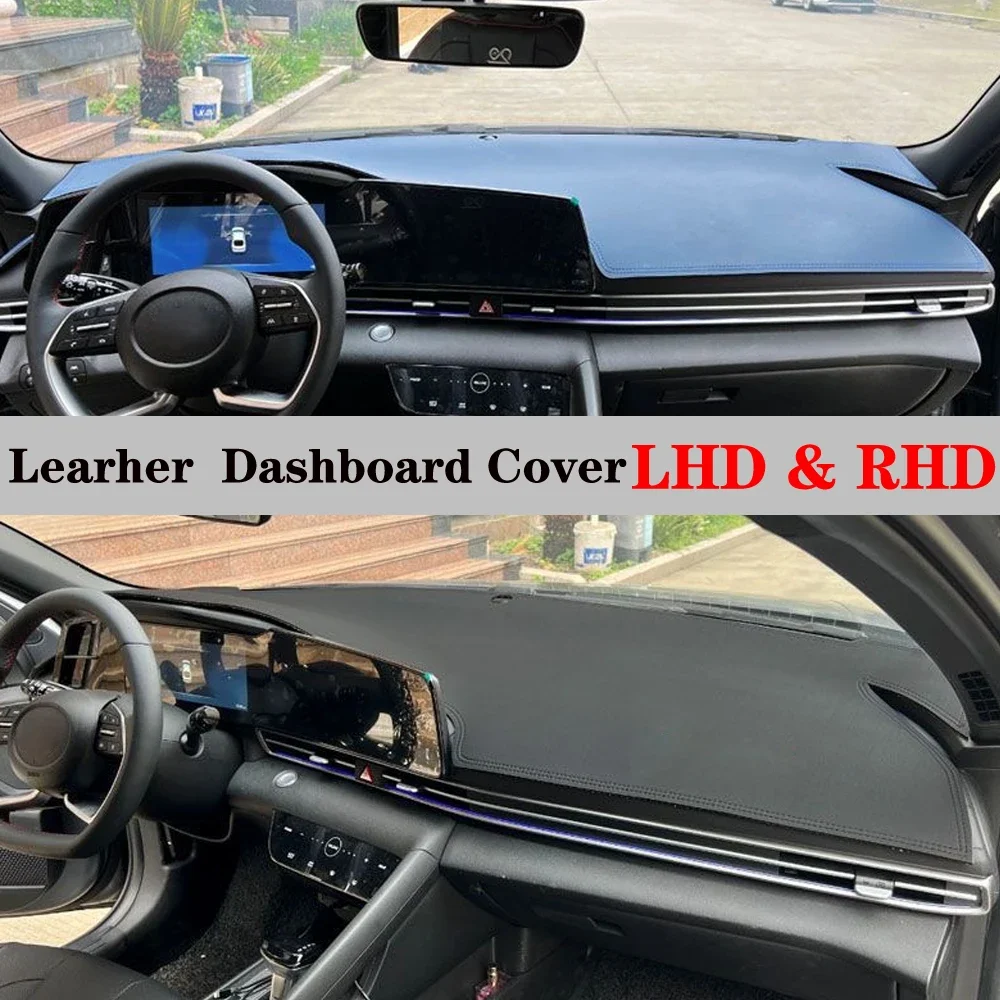 Dashboard Dash Mat Cover PU Leather Pad Sunshade Anti-UV Carpet Accessories for Hyundai Elantra Avante I30 Sedan CN7 2021 - 2023
Dashboard Dash Mat Cover PU Leather Pad Sunshade Anti-UV Carpet Accessories for Hyundai Elantra Avante I30 Sedan CN7 2021 - 2023