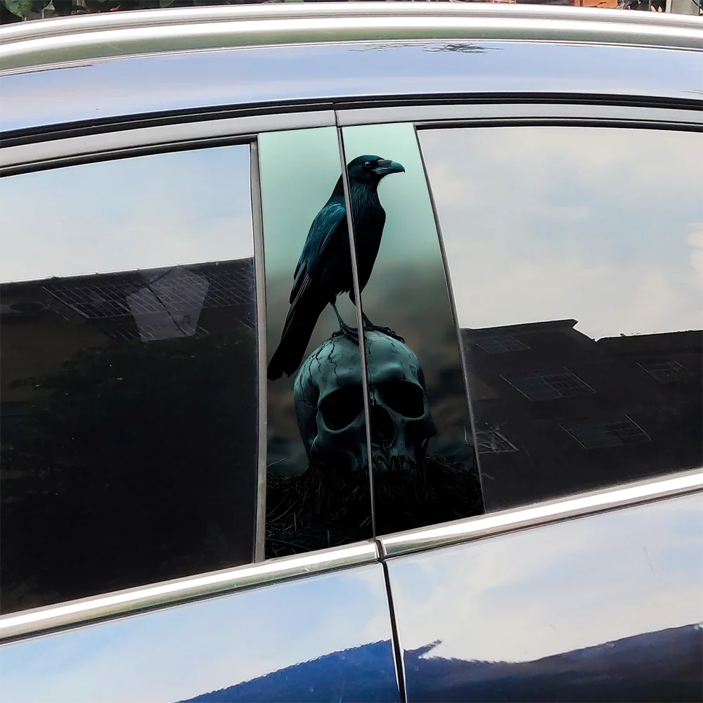 Crow and Skull Car Stickers Auto B Pillar Waterproof Sunscreen Decor Cover Scratches Car Doors Pillar Vinyl Decals Accessories
Crow and Skull Car Stickers Auto B Pillar Waterproof Sunscreen Decor Cover Scratches Car Doors Pillar Vinyl Decals Accessories