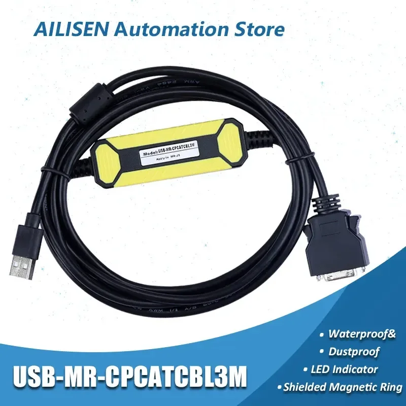 USB-MR-CPCATCBL3M PC USB To Adapter For MR-J2S J2 Servo Cable
USB-MR-CPCATCBL3M PC USB To Adapter For MR-J2S J2 Servo Cable
