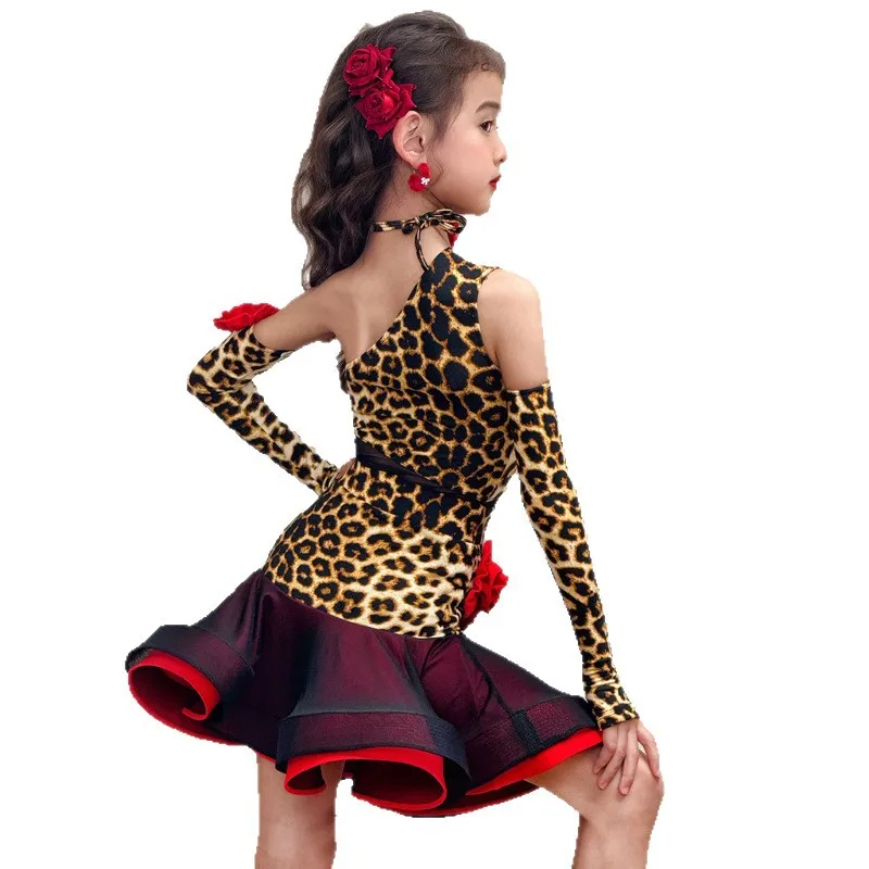 Customized Children's Latin Dance Dress Leopard Print Mesh Practice Clothes Girls' Performance Wear Ballroom Dress Standard Suit
Customized Children's Latin Dance Dress Leopard Print Mesh Practice Clothes Girls' Performance Wear Ballroom Dress Standard Suit
