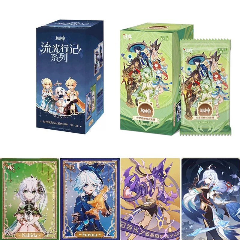 Official Genuine Genshin Impact Card "Flowing Light" Traveler Series Game Peripheral Collection Toy Card Exquisite Birthday Gift
Official Genuine Genshin Impact Card "Flowing Light" Traveler Series Game Peripheral Collection Toy Card Exquisite Birthday Gift