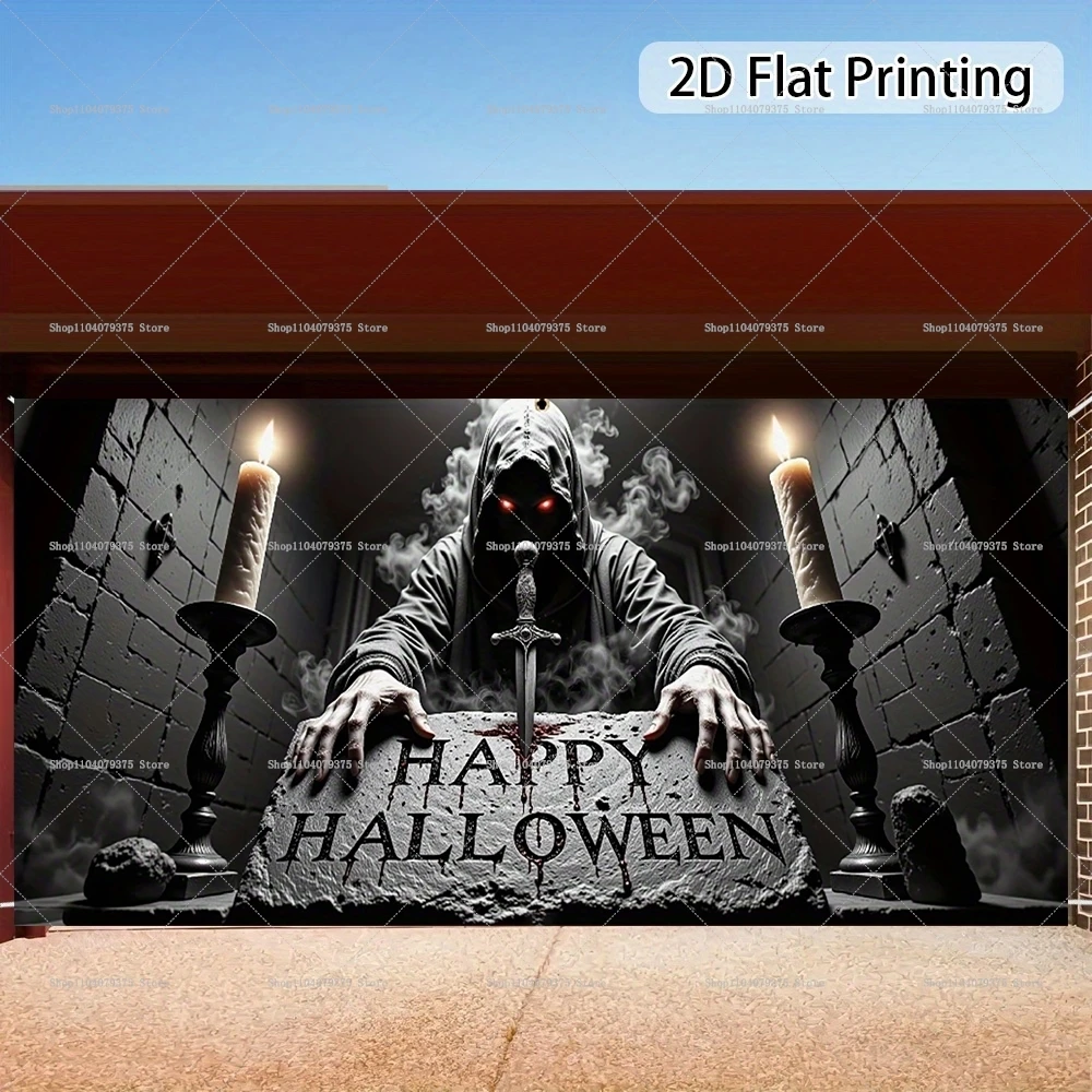 1Pc Happy Halloween! Basement Background Banners Are Suitable For Patios, Gardens And Pirate Party Spooky Atmosphere Decorations
1Pc Happy Halloween! Basement Background Banners Are Suitable For Patios, Gardens And Pirate Party Spooky Atmosphere Decorations