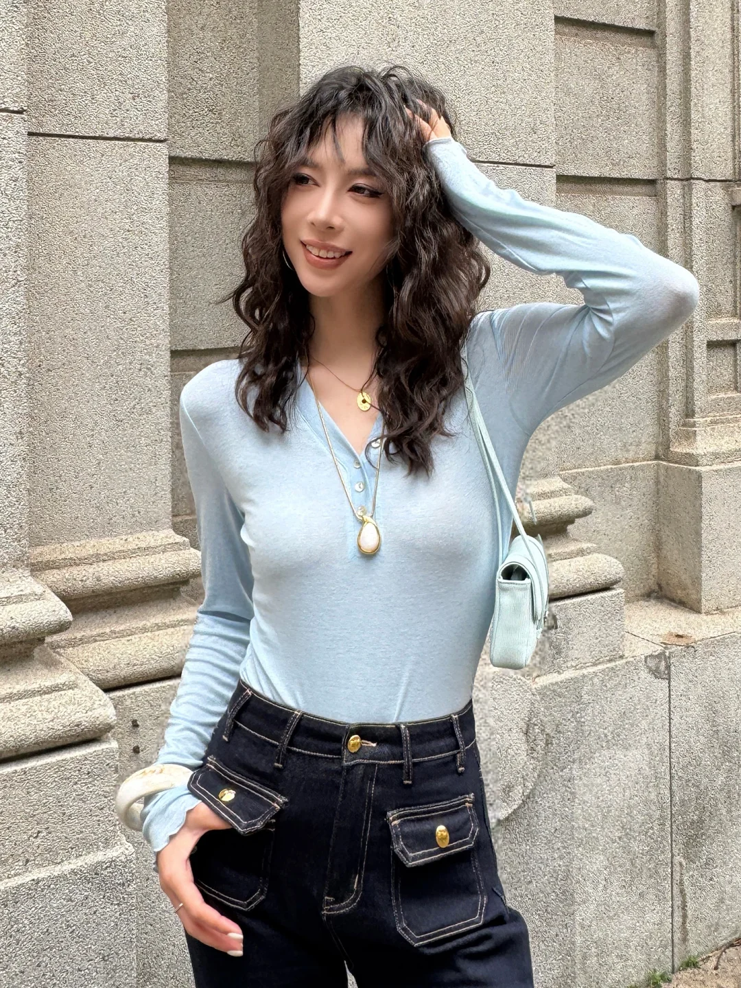 Slim Fit Long Sve V-Ne T-irt Women's Waist-Cinching Base Layer Top DMX Casual Sle Stand Edition Lenzing Lyocell F...
Slim Fit Long Sve V-Ne T-irt Women's Waist-Cinching Base Layer Top DMX Casual Sle Stand Edition Lenzing Lyocell F...