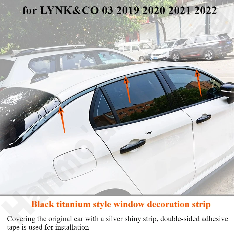 for LYNK&CO 03 2019 2020 2021 2022 Black Warrior window decorative strip/stainless steel upper window decorative strip
for LYNK&CO 03 2019 2020 2021 2022 Black Warrior window decorative strip/stainless steel upper window decorative strip