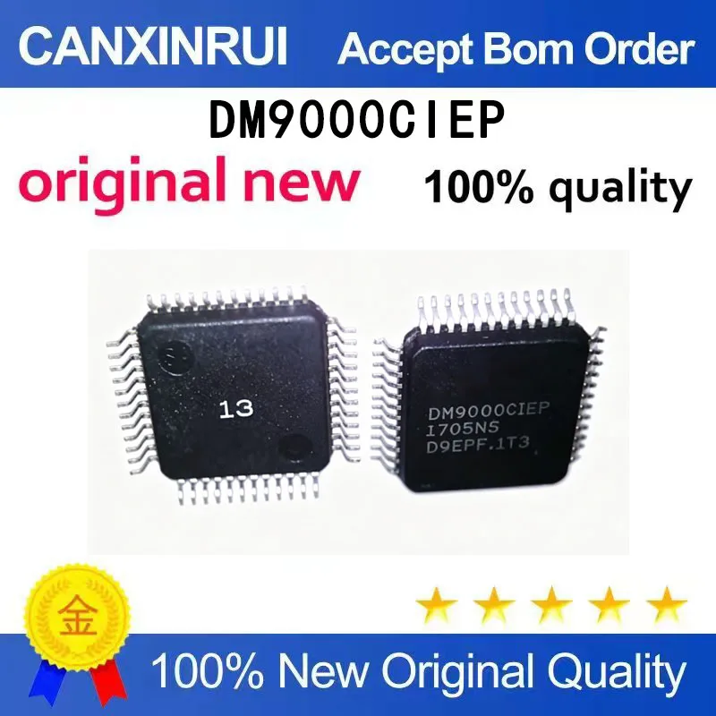 (5-100 PCS) DM9000CIEP DM9000 New QFP48
(5-100 PCS) DM9000CIEP DM9000 New QFP48