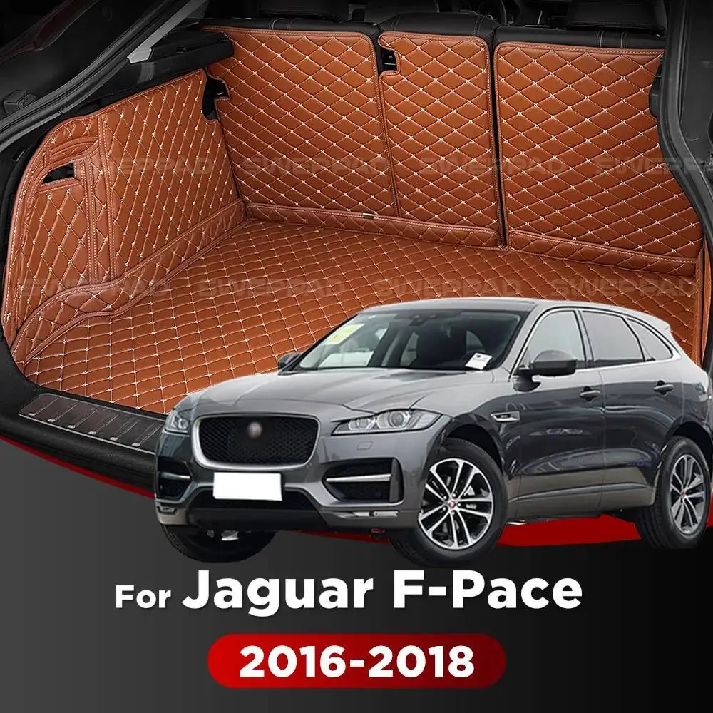 Для Jaguar F-Pace 2016 2017 2018, авто полный коврик для багажника, автомобильный чехол, подкладка для багажника, аксессуары для интерьера
Для Jaguar F-Pace 2016 2017 2018, авто полный коврик для багажника, автомобильный чехол, подкладка для багажника, аксессуары для интерьера